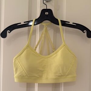 lululemon Yellow Women's Sports Bra - size 4